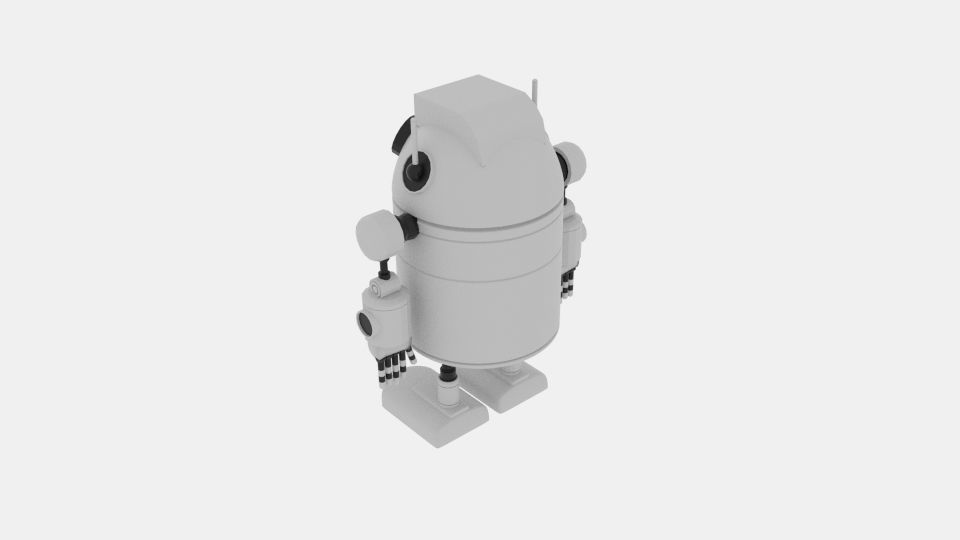  Robo Cylinder White 3D model_2