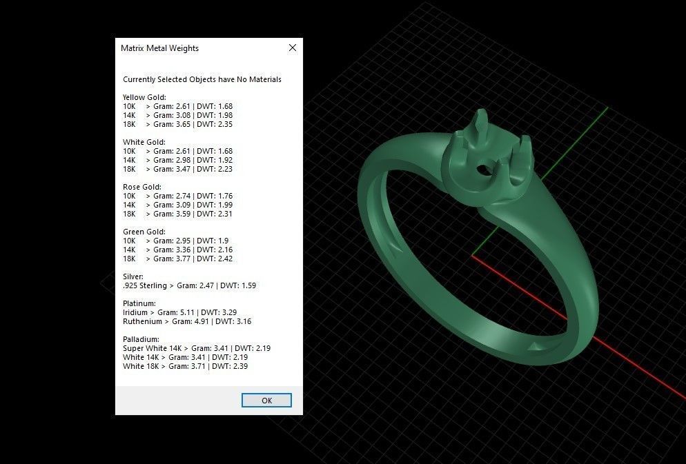 Solitaire women ring CAD 3dm stl 3D print model_7