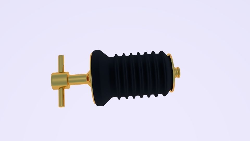 Bore Plug  3D model_3