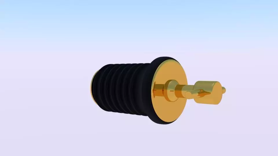 Bore Plug  3D model_0
