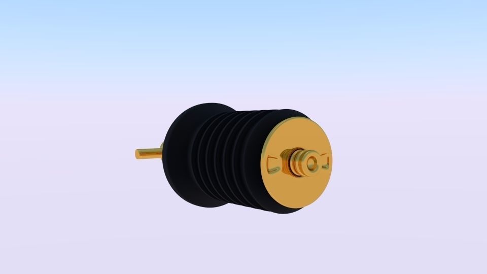 Bore Plug  3D model_2