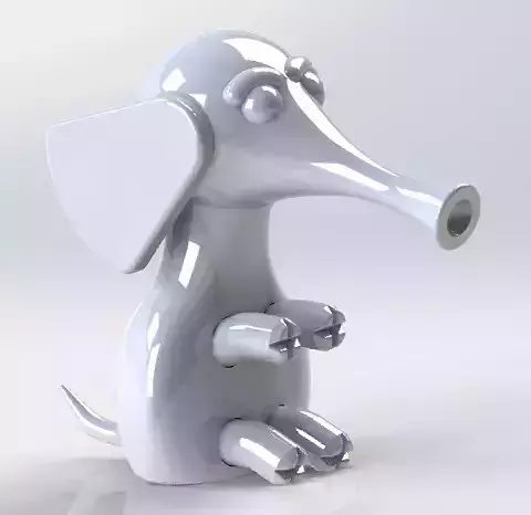 ELEPHANT 3D PRINT TOY FOR KIDS