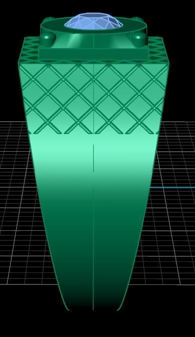 Diamond Men Ring 3D print model_7