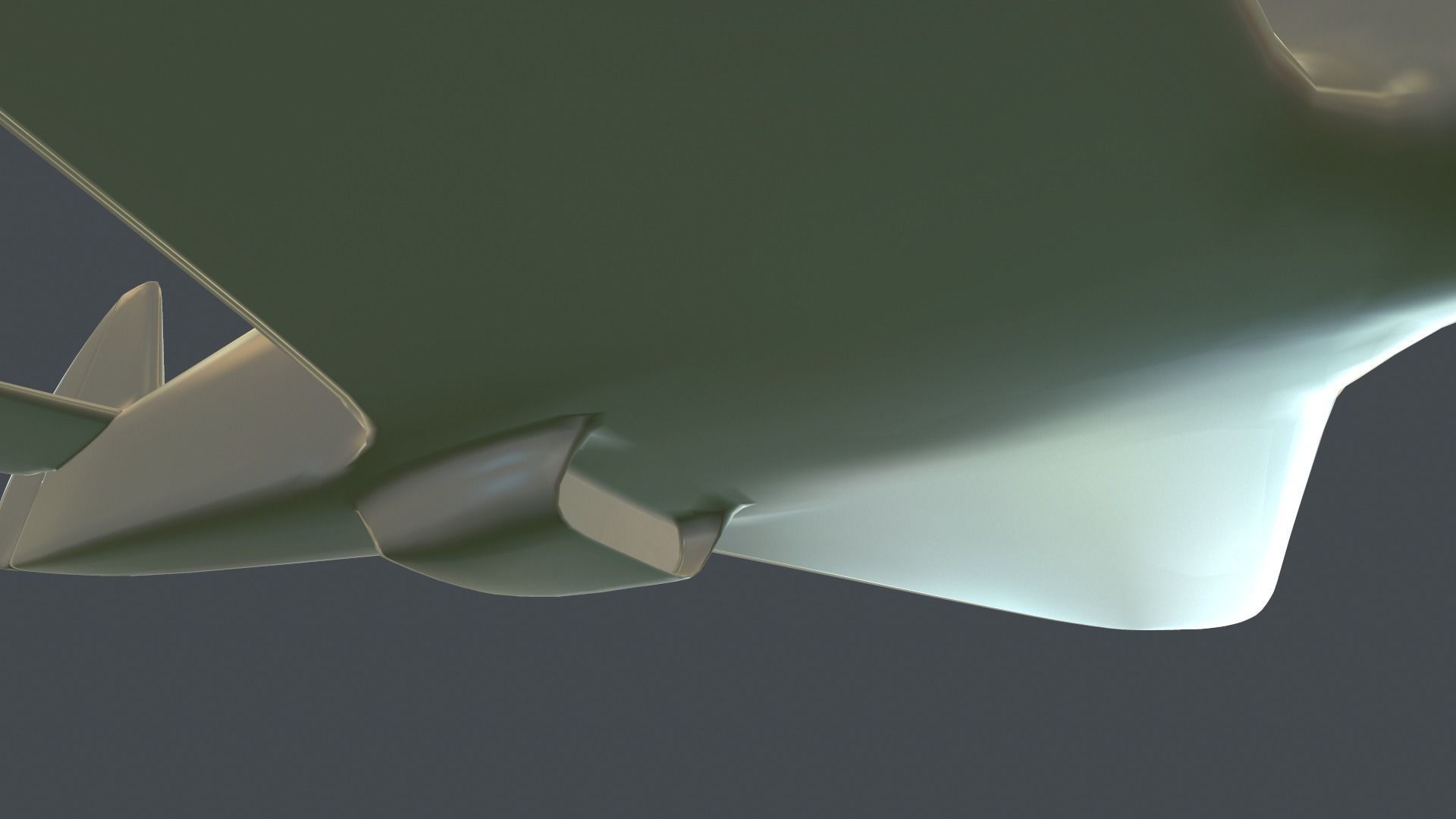 Yak-1 fighter model for 3D-printing 3D print model_13