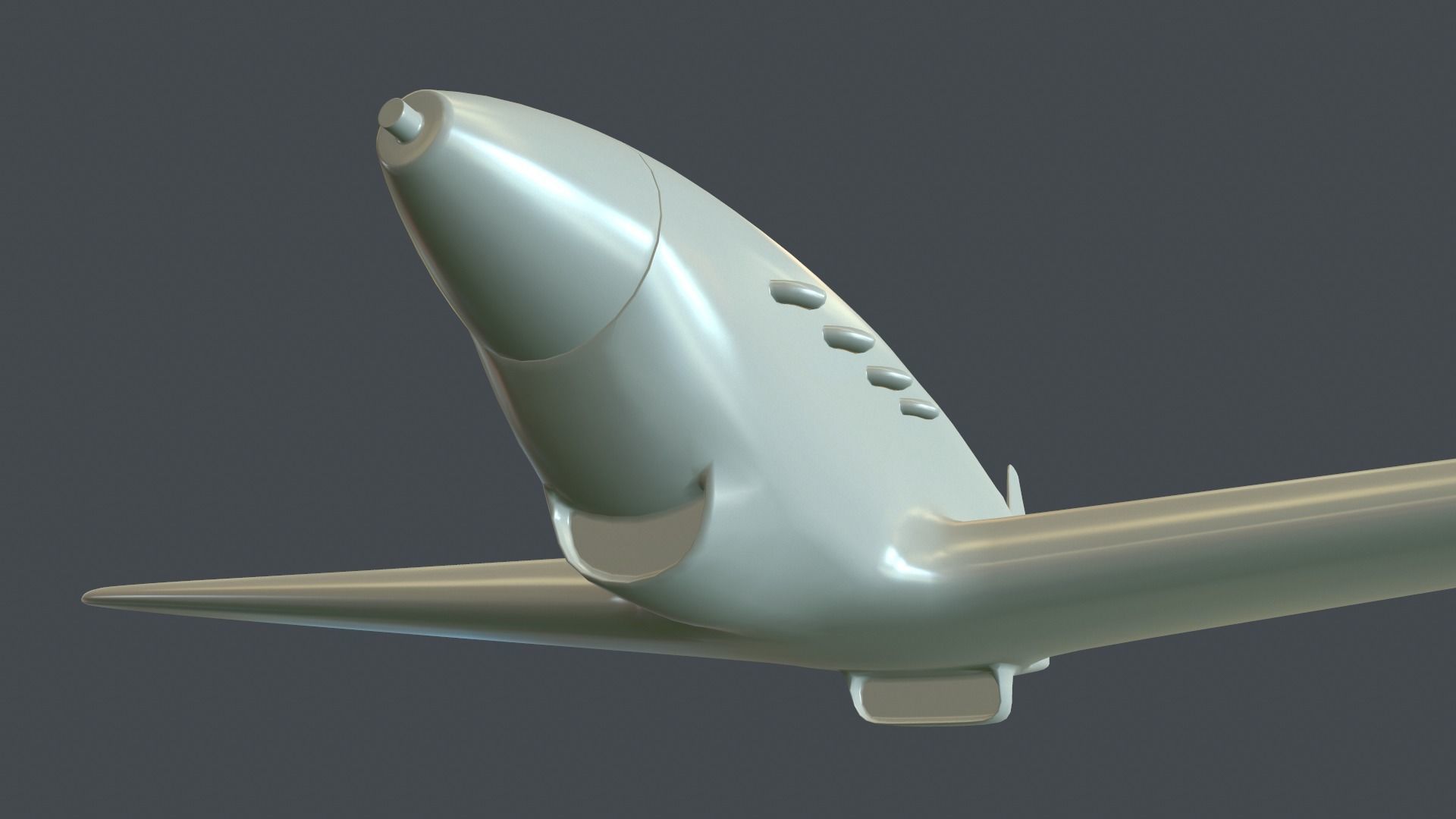 Yak-1 fighter model for 3D-printing 3D print model_12