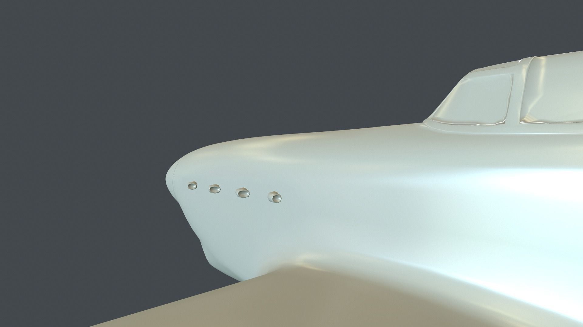 Yak-1 fighter model for 3D-printing 3D print model_11