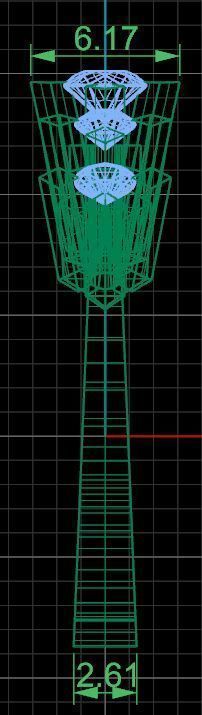 Engagement Diamond Ring 3D print model_6