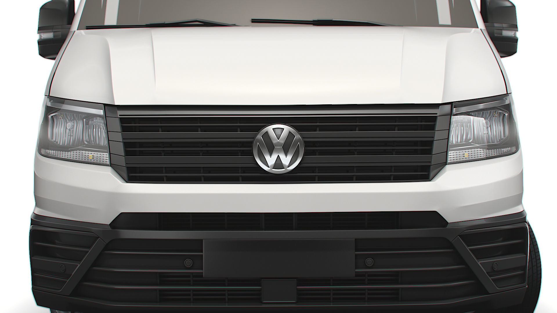 VW Crafter Double Cab Tipper 2021 3D model_5