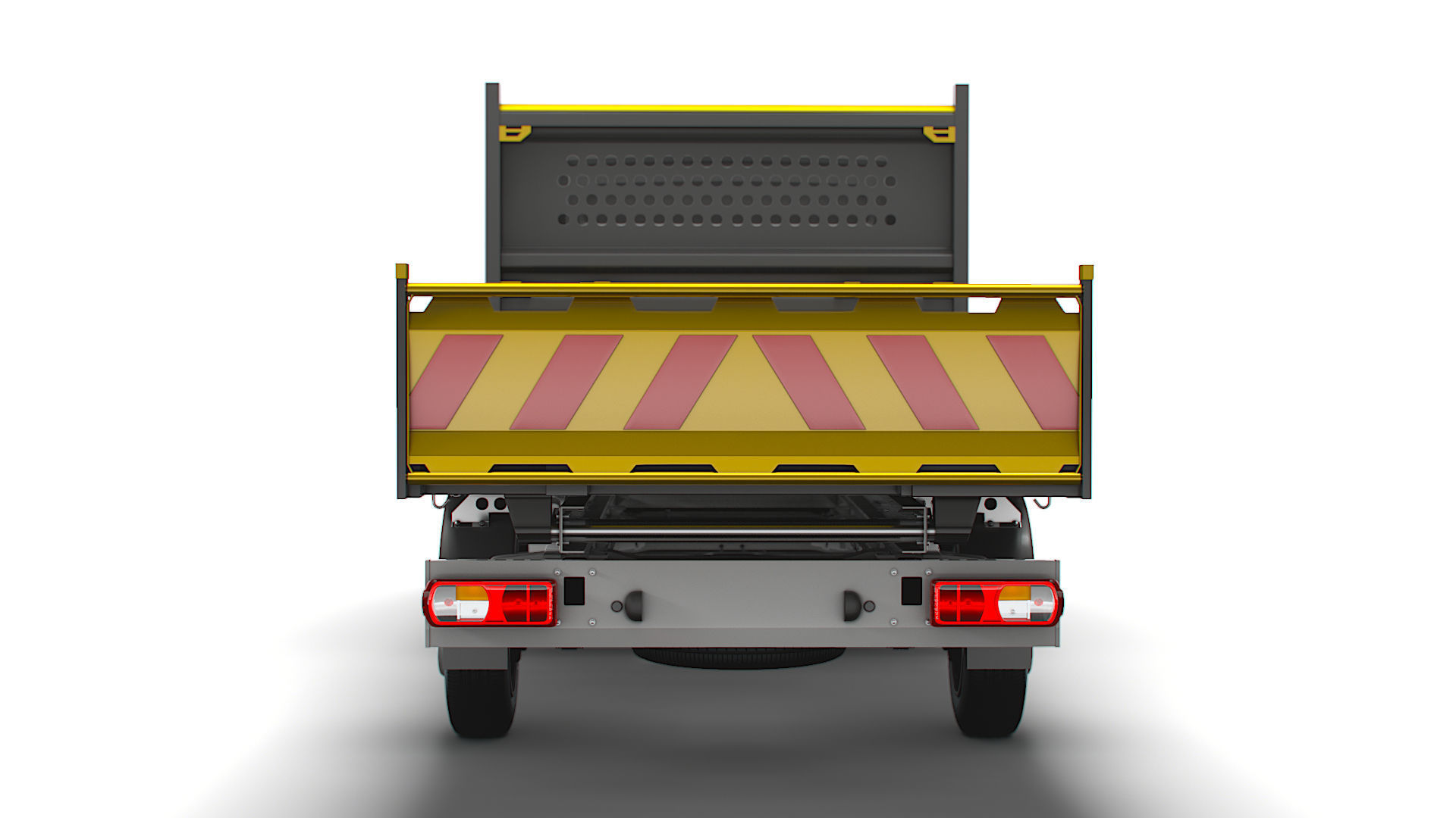 VW Crafter Double Cab Tipper 2021 3D model_8