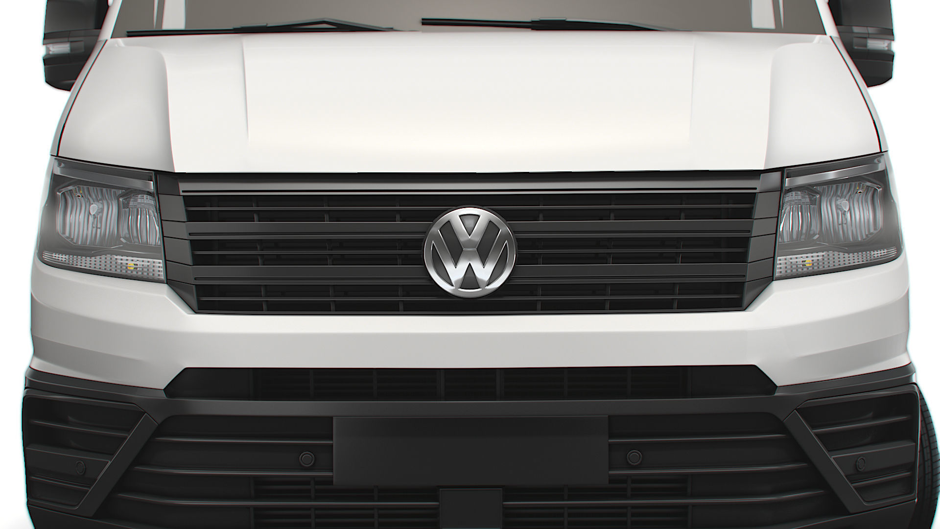 VW Crafter Single Cab Tipper 2021 3D model_17