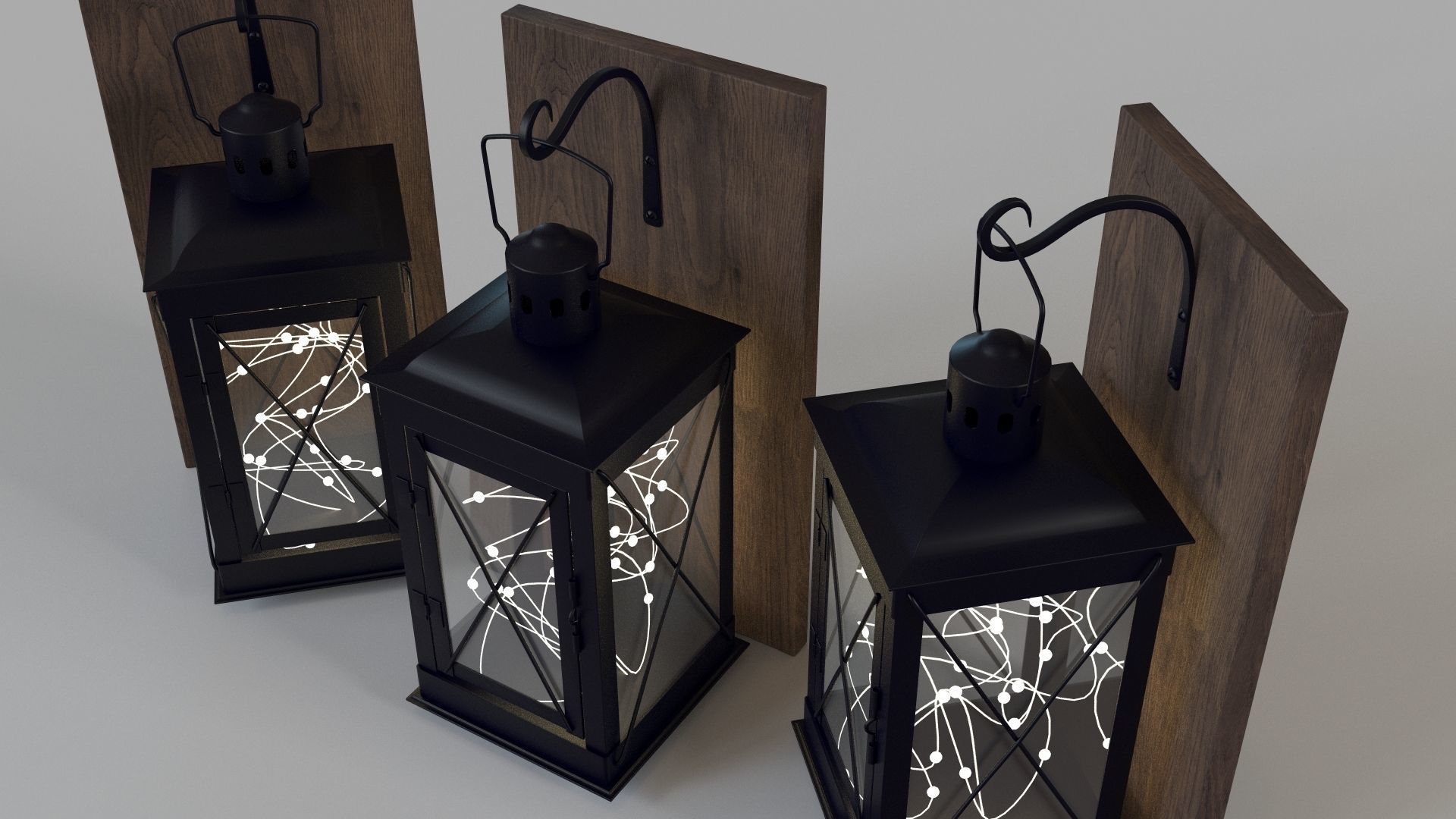 Tinker Bell Inside Of Lantern 3D model_2