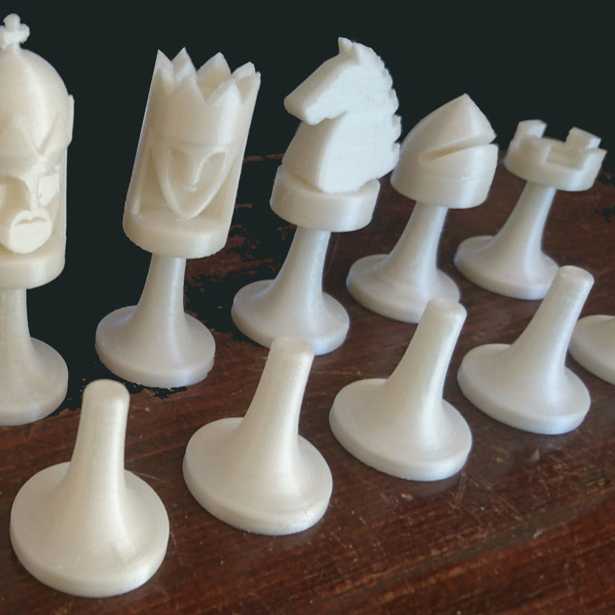 Chess design 3D print model_1