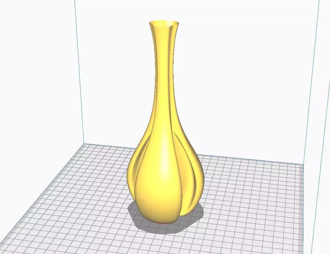Bud vase 3D print model