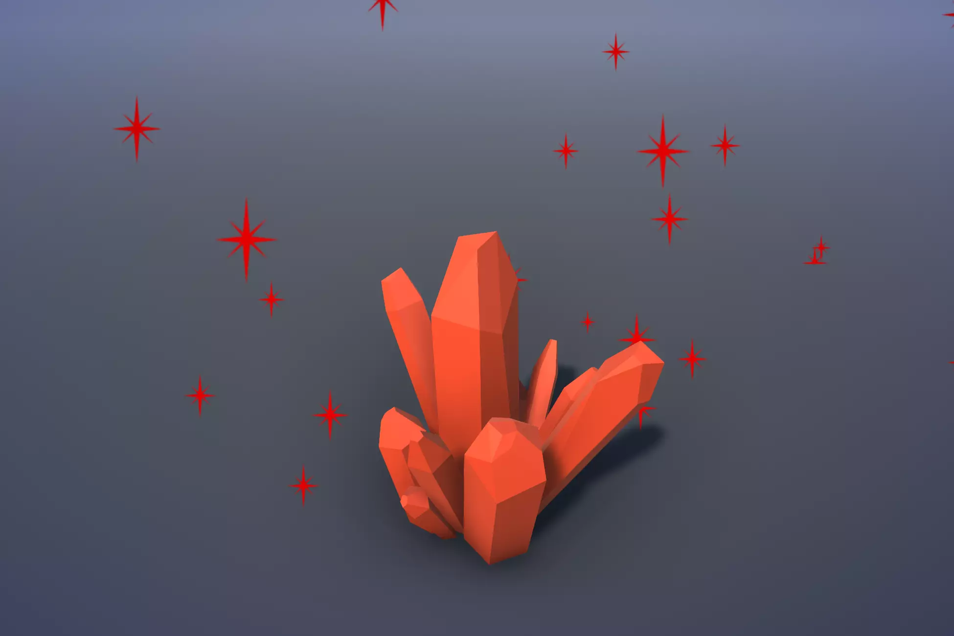 Free Mining Pack - Low Poly Ores and Gems and Tools and Props Free low-poly 3D model_10