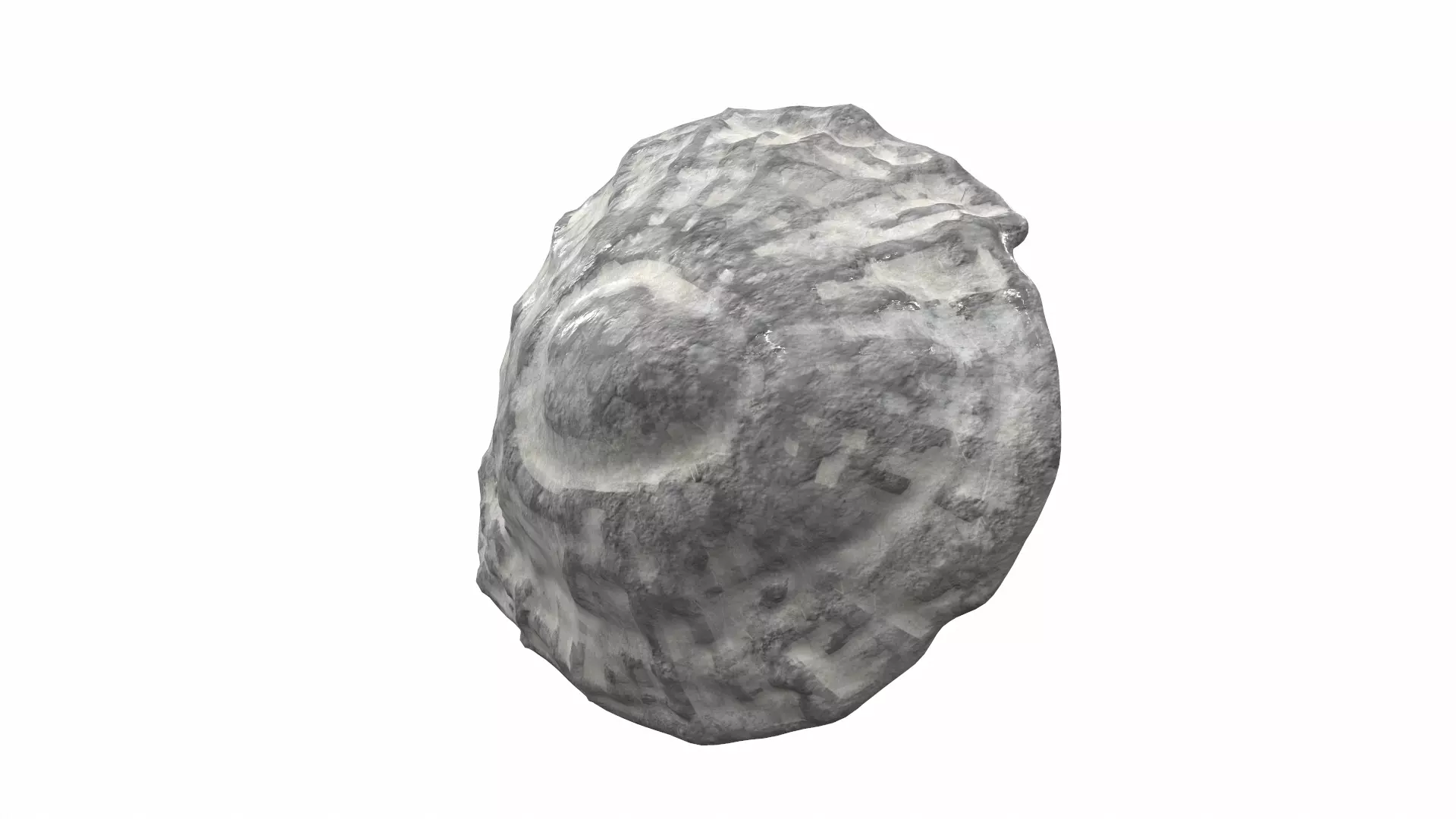 Sea shell scallop 4 3D model_0