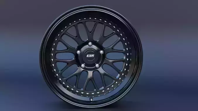 ESR CS1 gloss black  Free 3D model