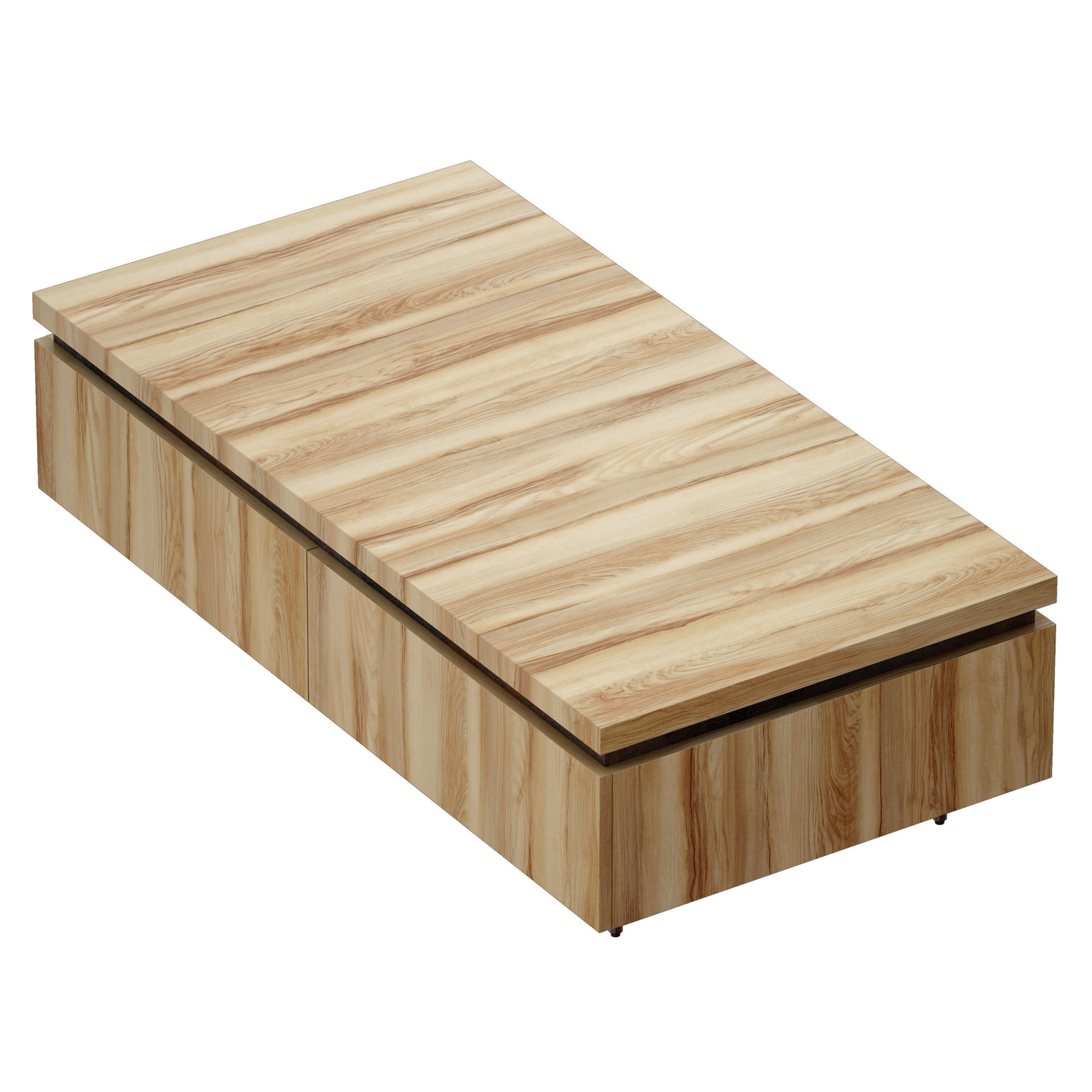 Whalen Coffee Table Crate and Barrel 3D model_7