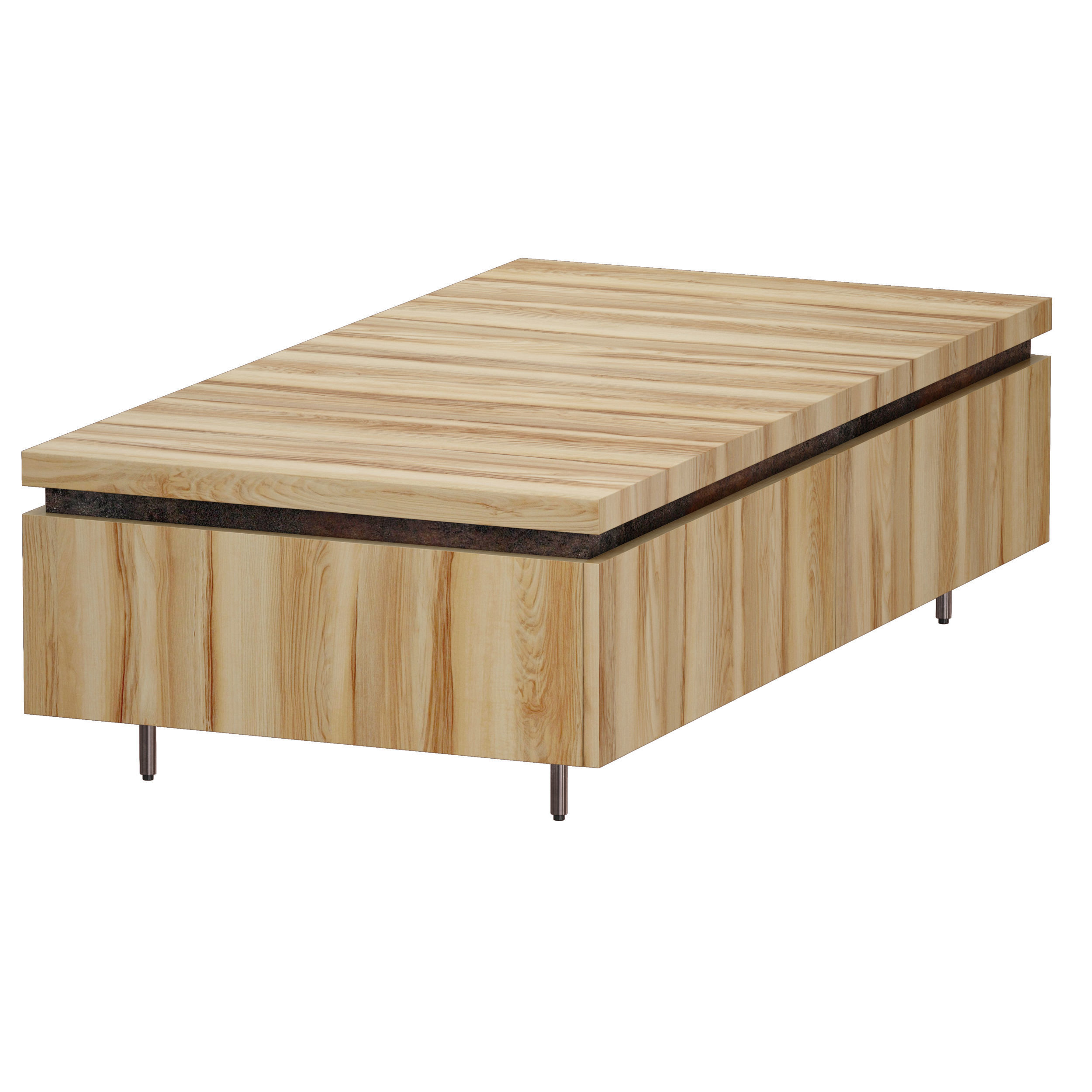 Whalen Coffee Table Crate and Barrel 3D model_4