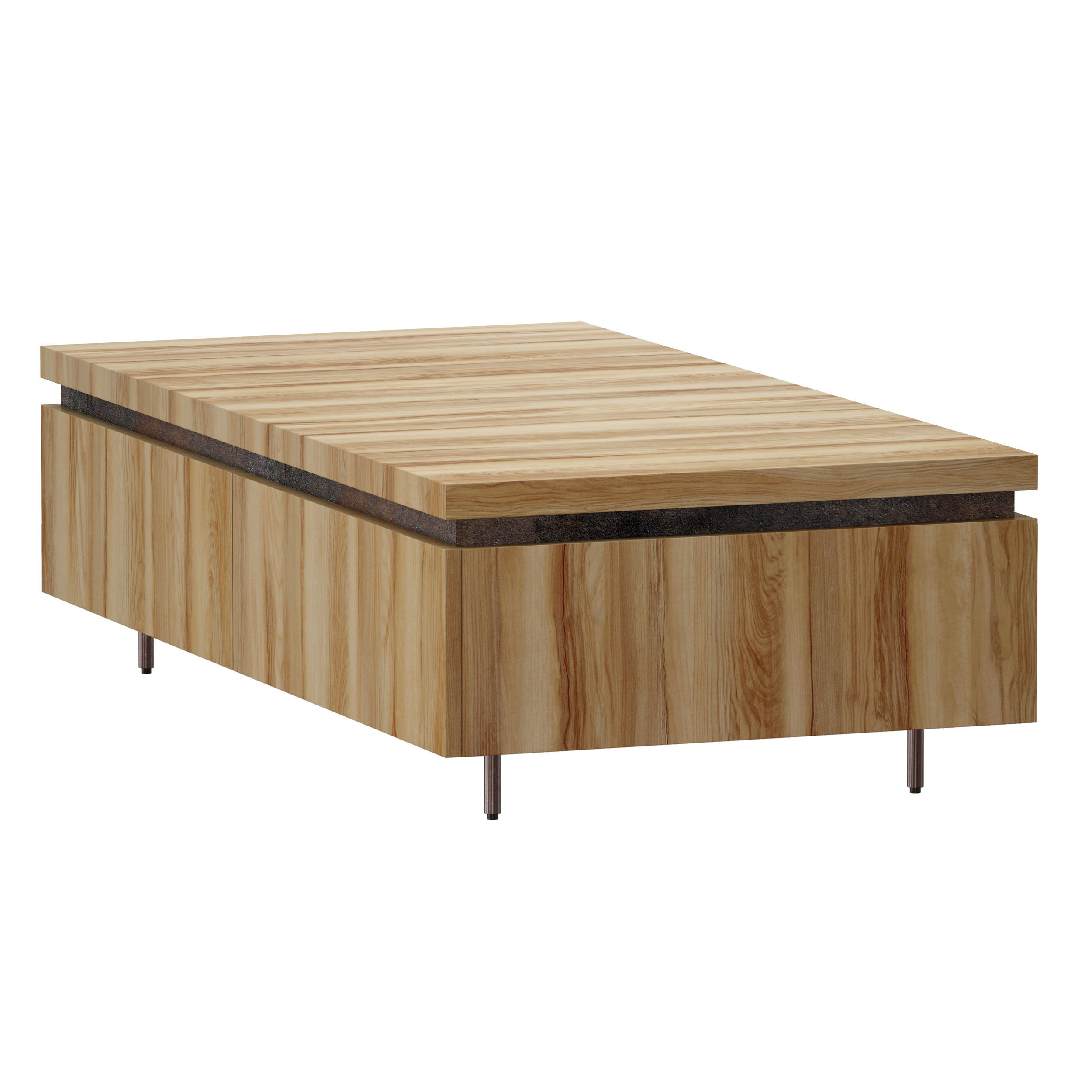 Whalen Coffee Table Crate and Barrel 3D model_8