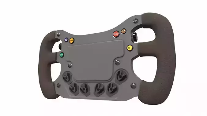 Car f1 steering wheel 1 min