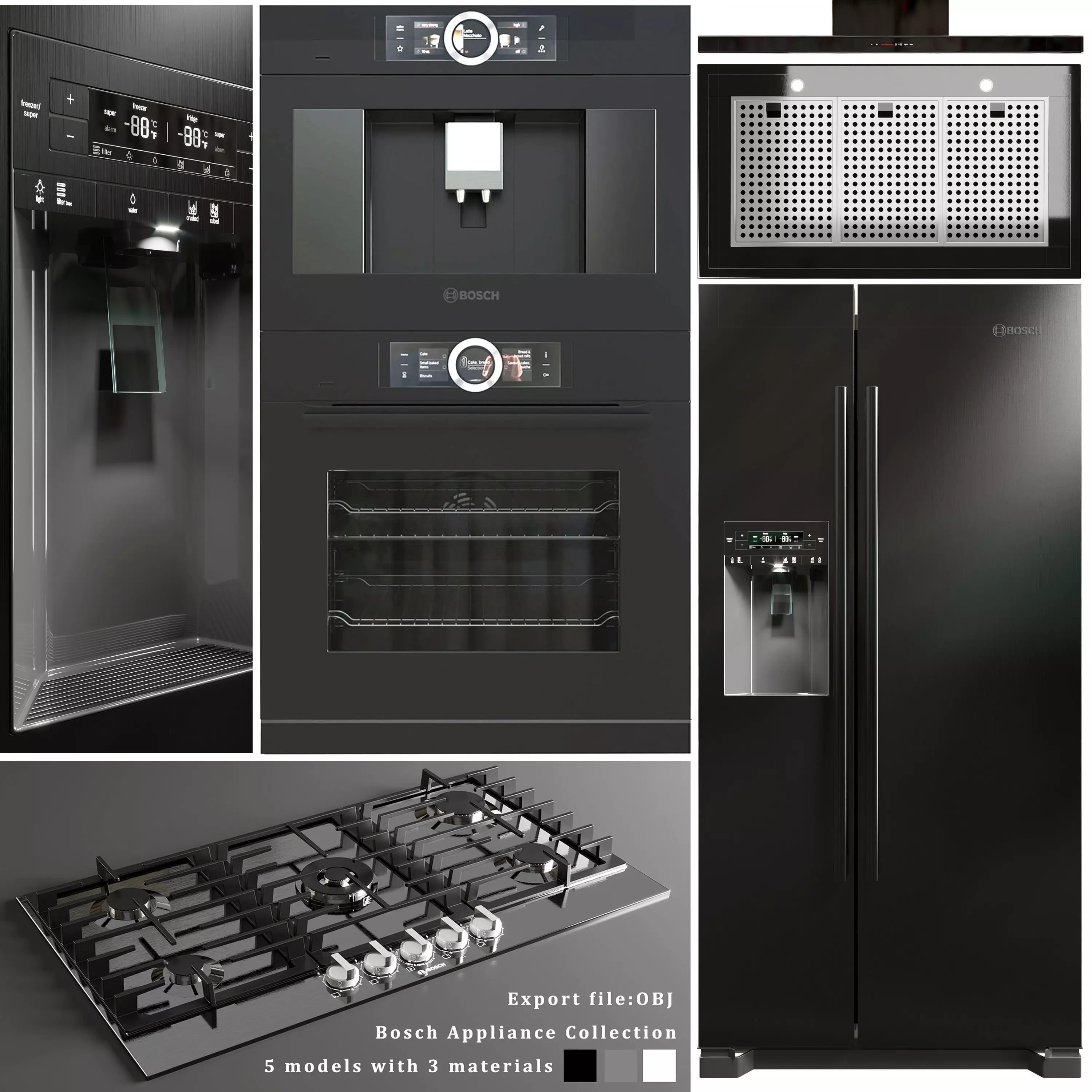 Bosch set application 3D model