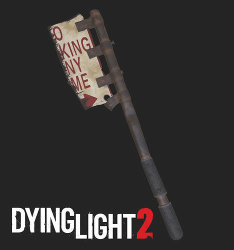 Dying Light 2 Last Hope Low-poly 3D model