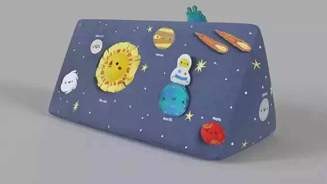 Deep Space Tummy Time Toy