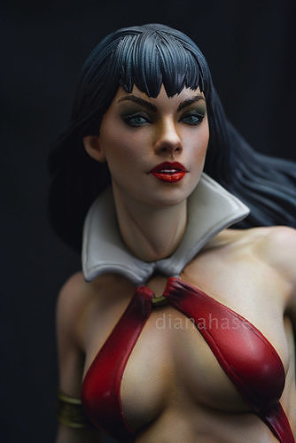 Vampirella dc comics female statue 3D print model