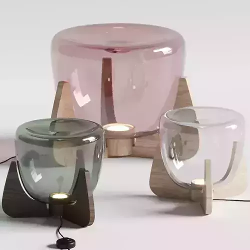 Hind Rabii Ice Devotion Table Lamps