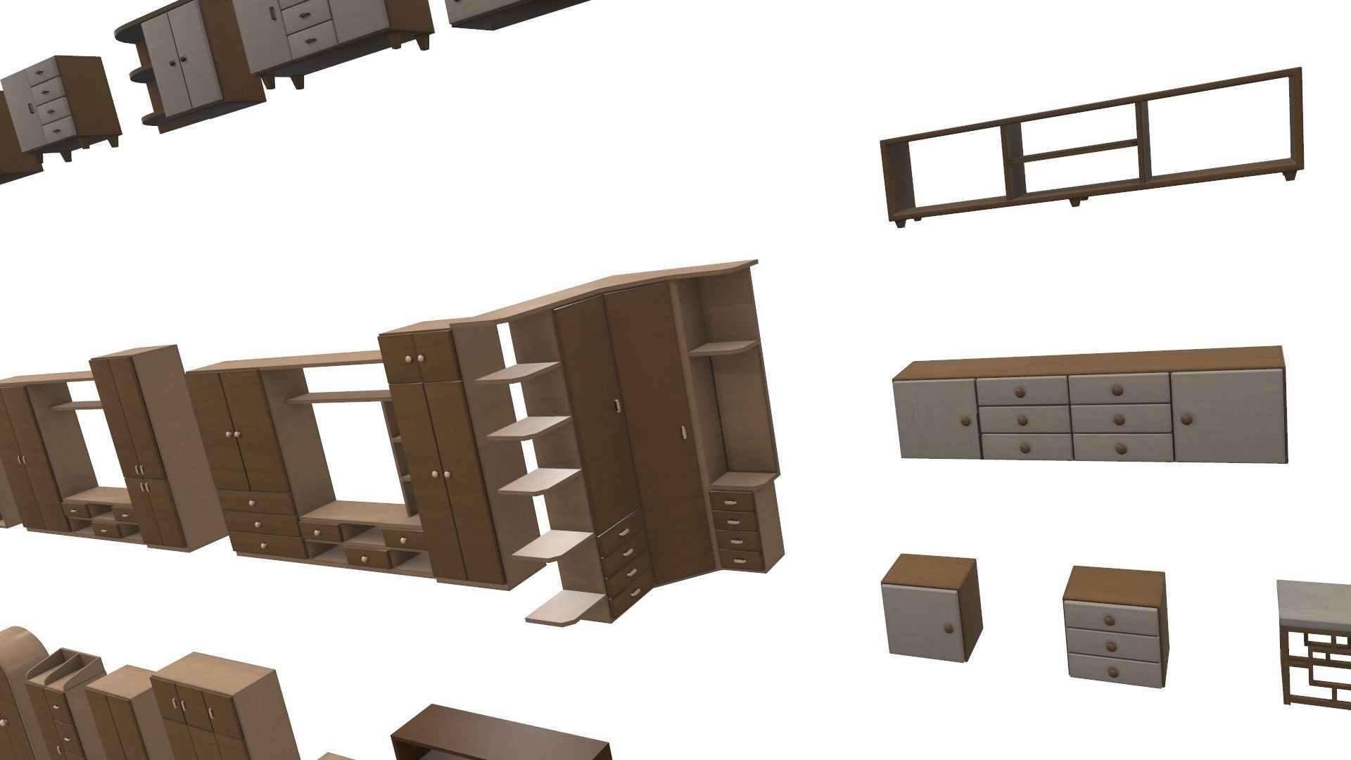 Cartoon furniture props pack vol 3 3D model_8