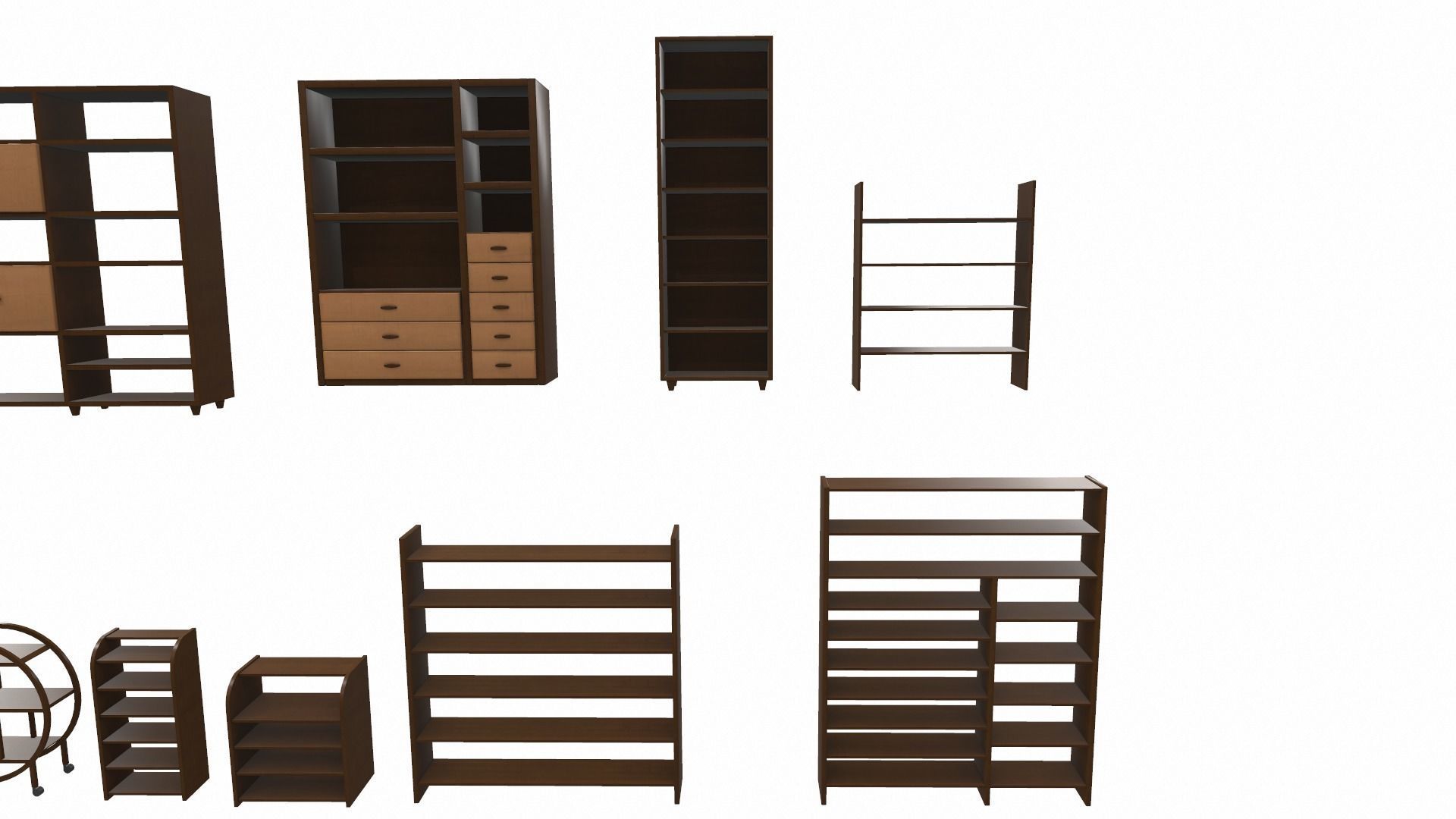 Cartoon furniture props pack vol 3 3D model_7