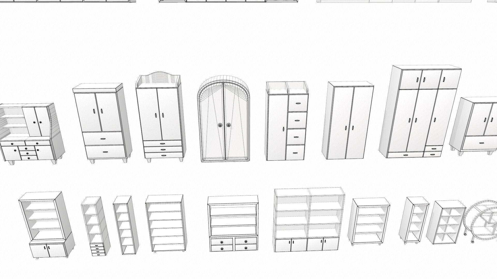 Cartoon furniture props pack vol 3 3D model_12