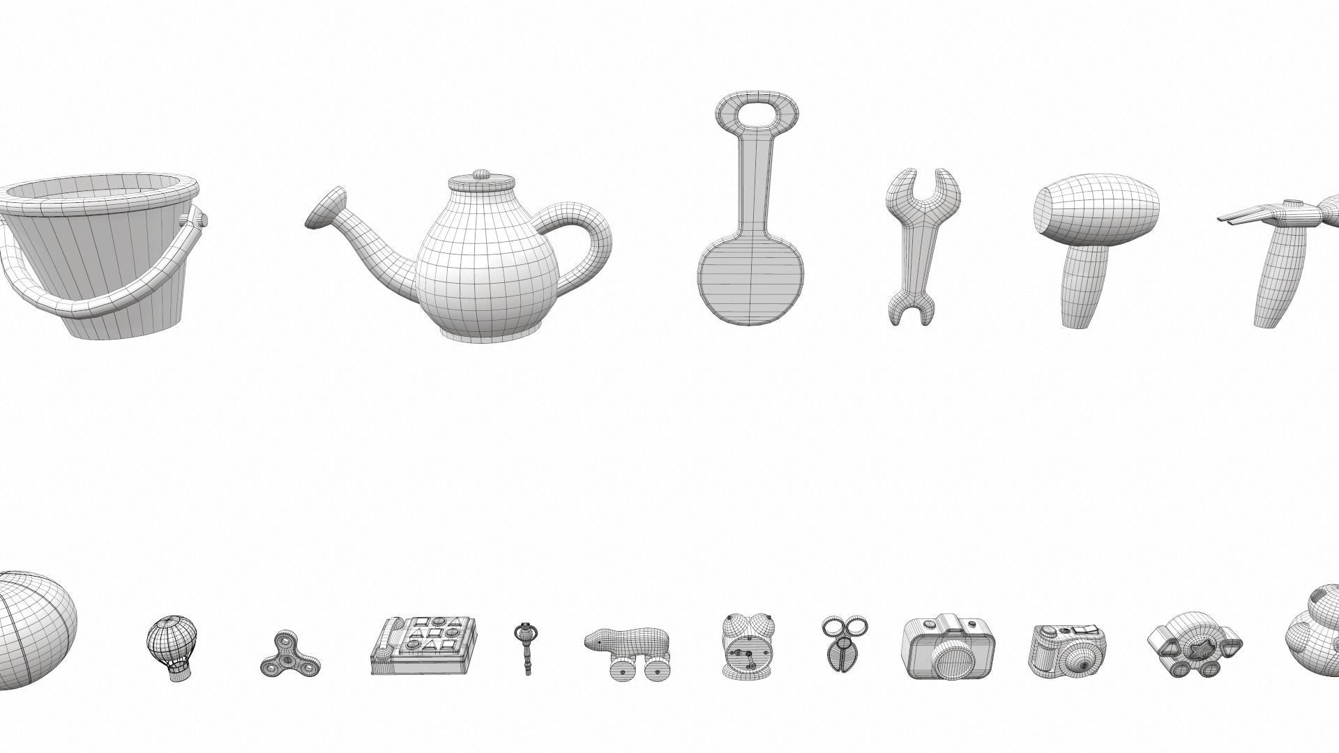 Cartoon toys pack vol 2 3D model_14