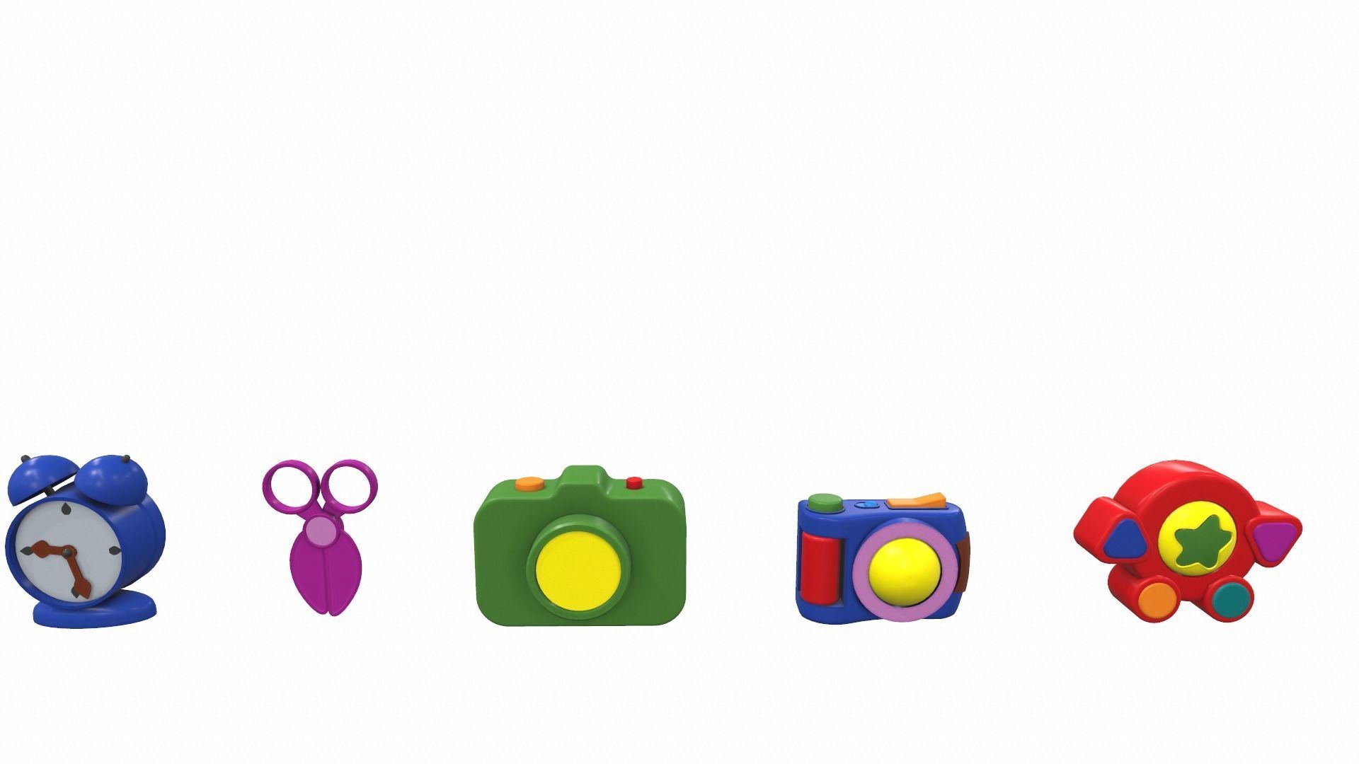 Cartoon toys pack vol 2 3D model_10