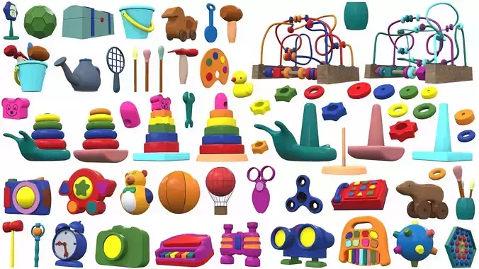 Cartoon toys pack vol 2