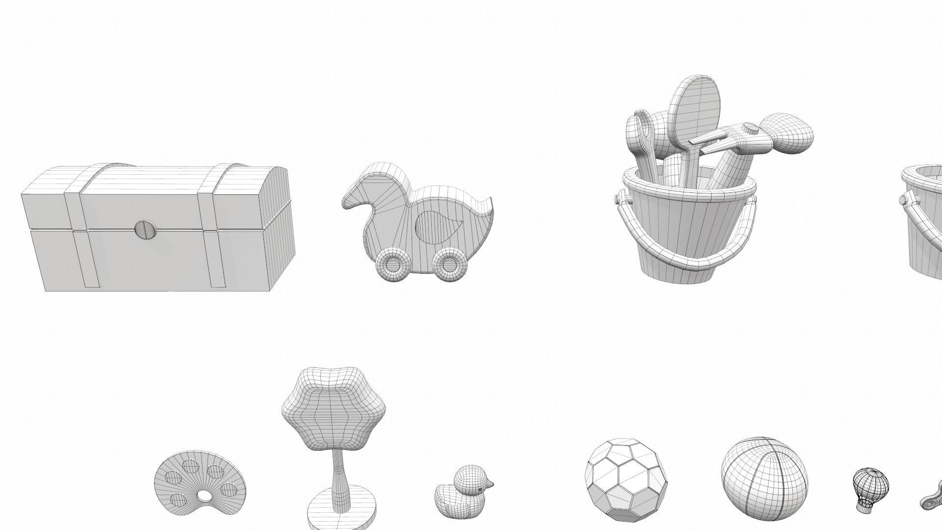 Cartoon toys pack vol 2 3D model_13