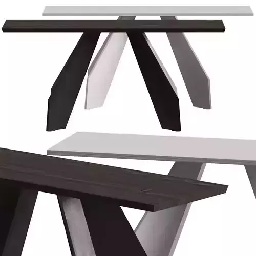 Bonaldo Origami Console Tables 3D model