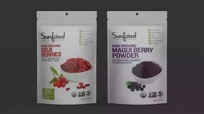 Sunfood Raw Organic Goji Berries