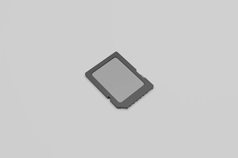 SD memory card Low-poly 3D model_15