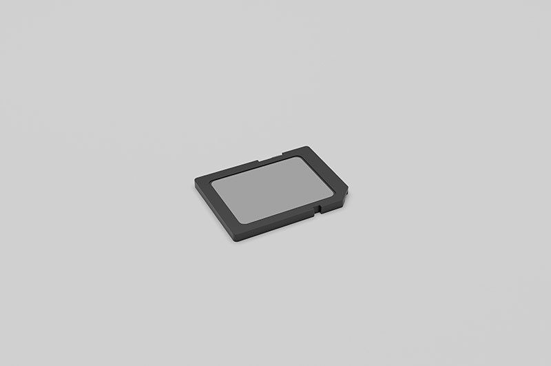SD memory card Low-poly 3D model_14