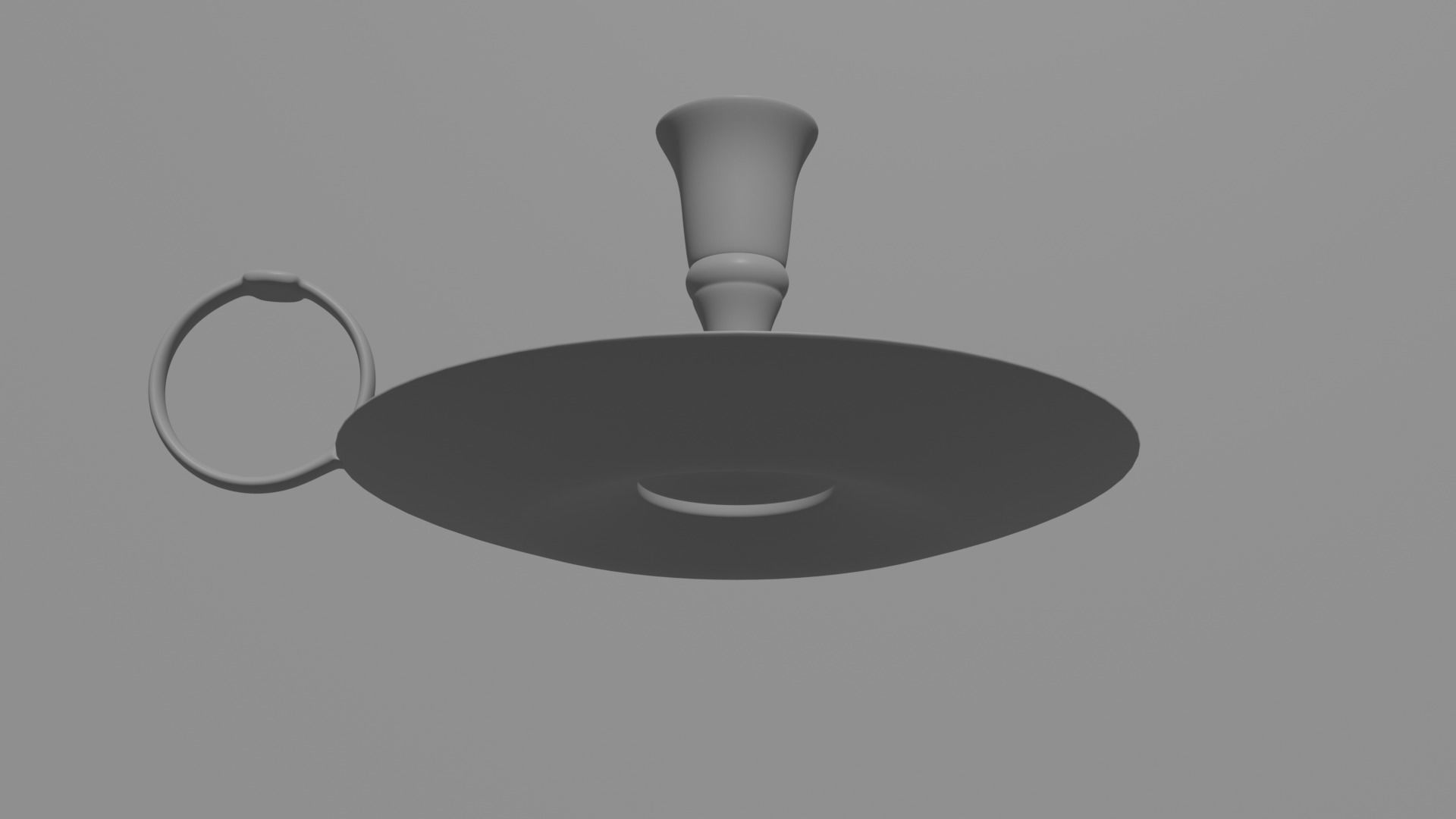 Candle holder 3D model_4