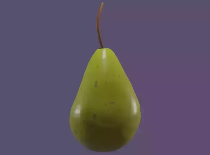 Pear Low Poly