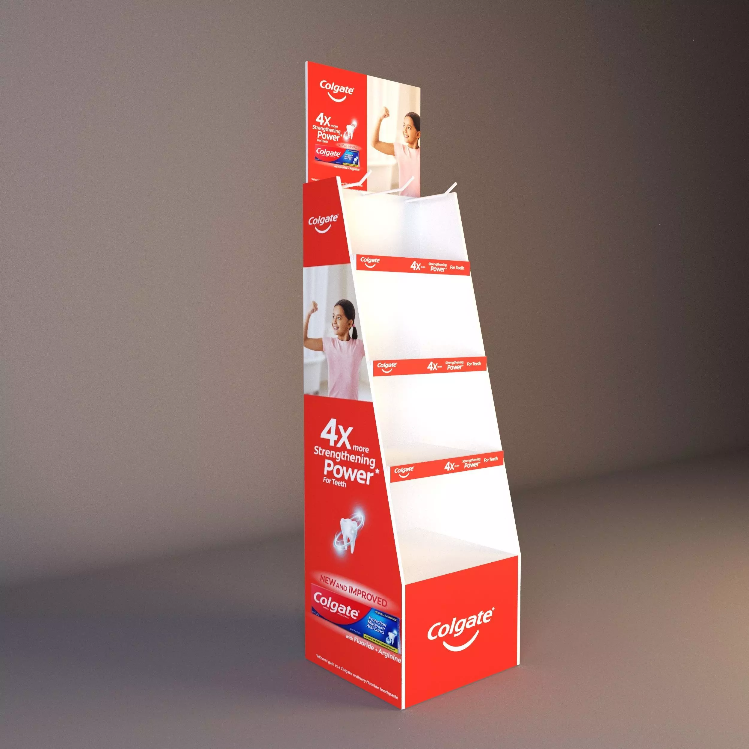 Colgate Stand Colgate Display Stand 3D model | CGTrader
