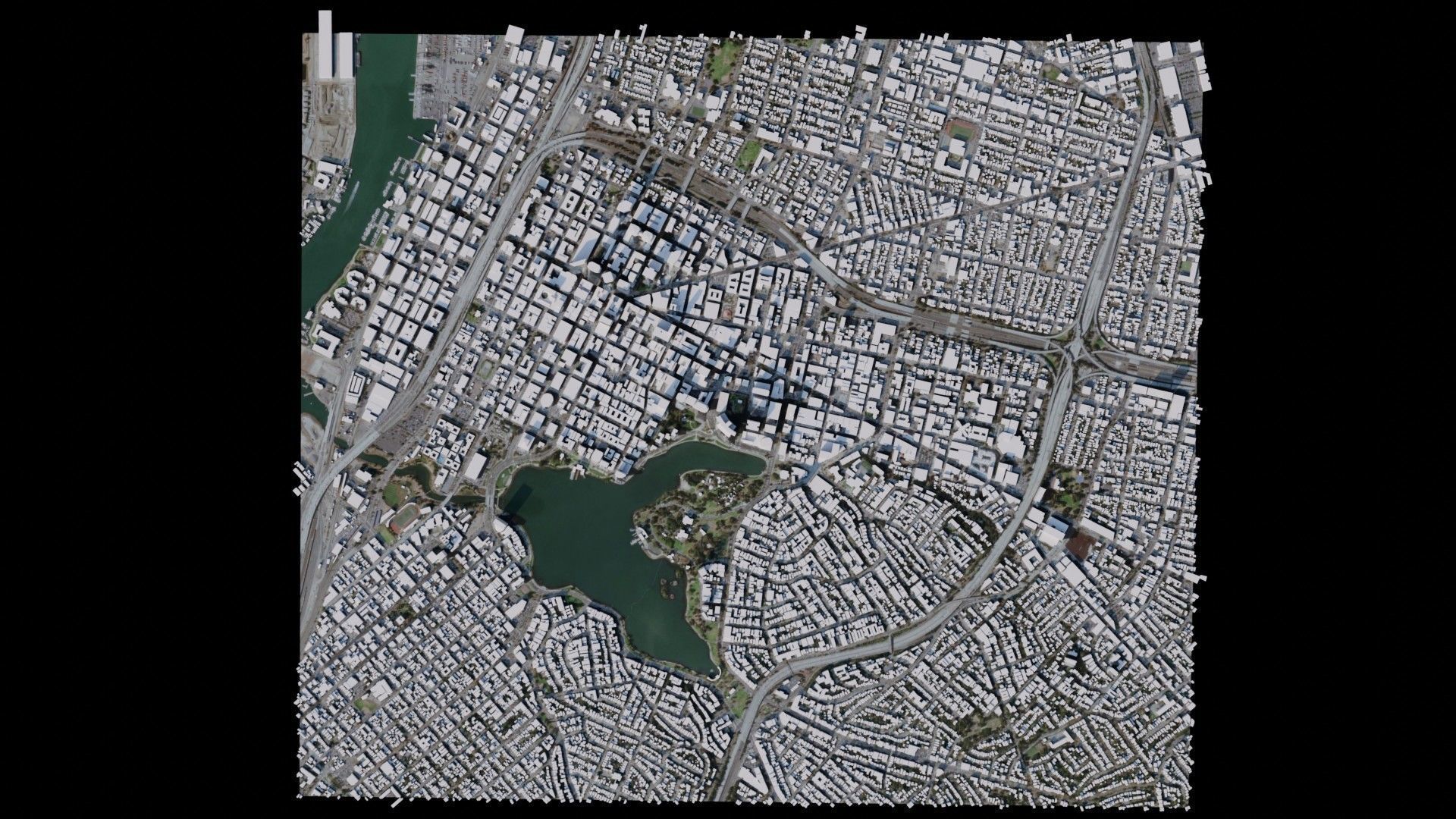 Oakland - USA 3D model_2