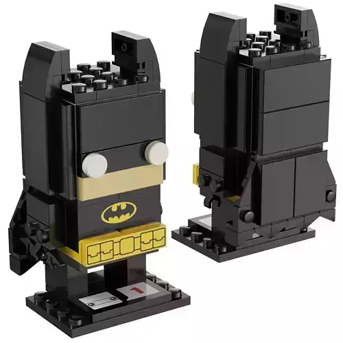 Lego BrickHeadz - 41585 Batman 3D model