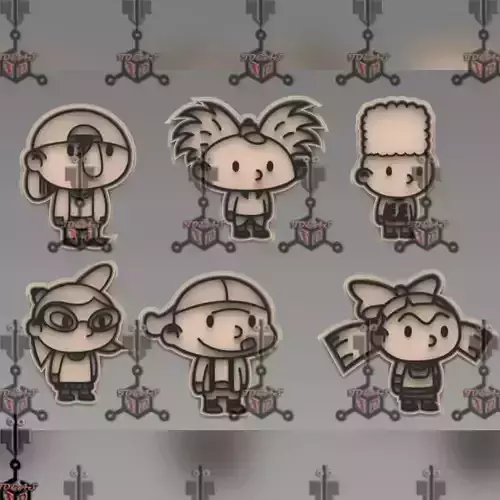 cookie cutter hey arnold