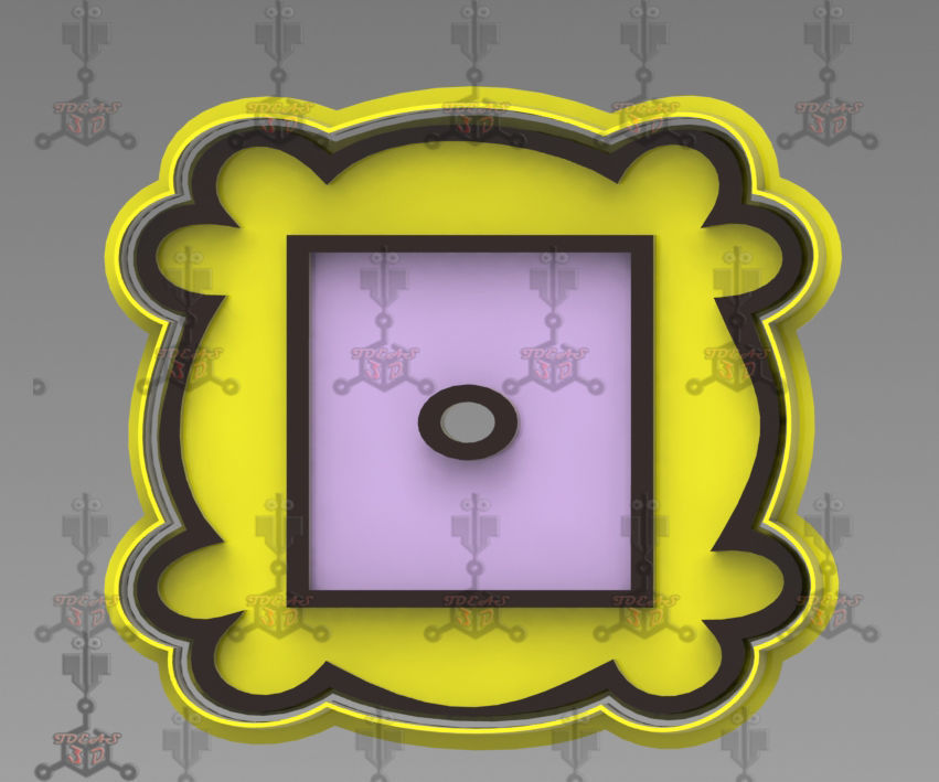 SET COOKIE CUTTER FRIENDS 3D print model_2