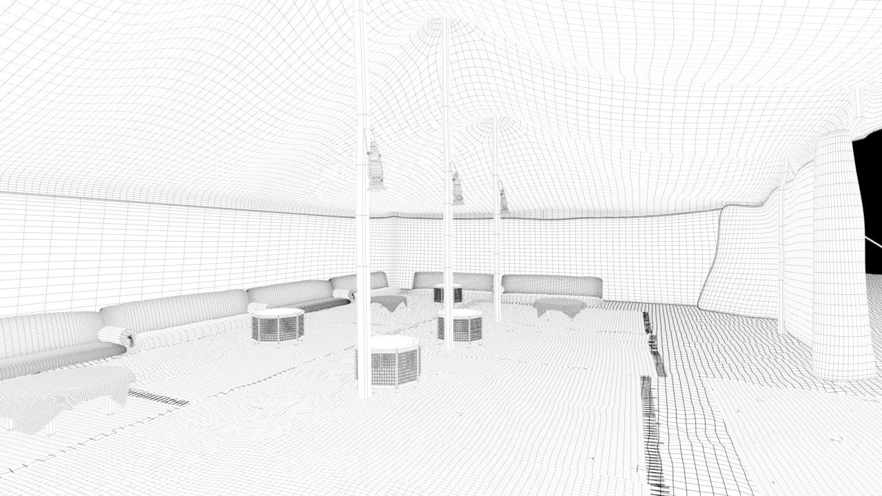 Arabian tent  3D model_15