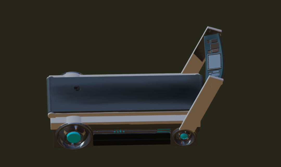 The Flash justice league unlimited with Cosmic Treadmill 3D print model_4