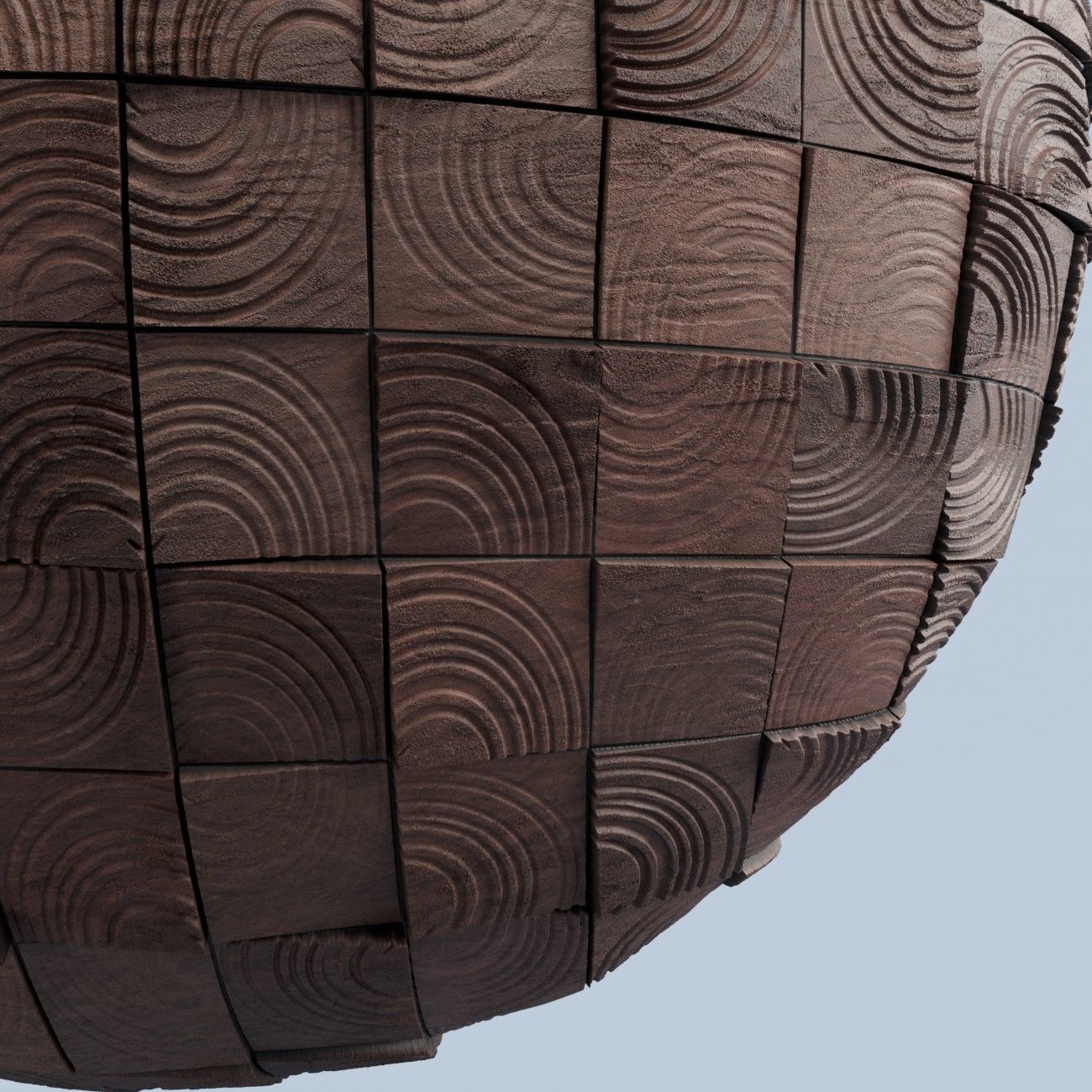 Wooden Wall Decor Material 2- Pbr By Sbsar File Texture_1